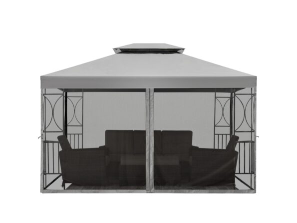 Lauko-pavesine-Classic-3×4-pilkos-spalvos-8-